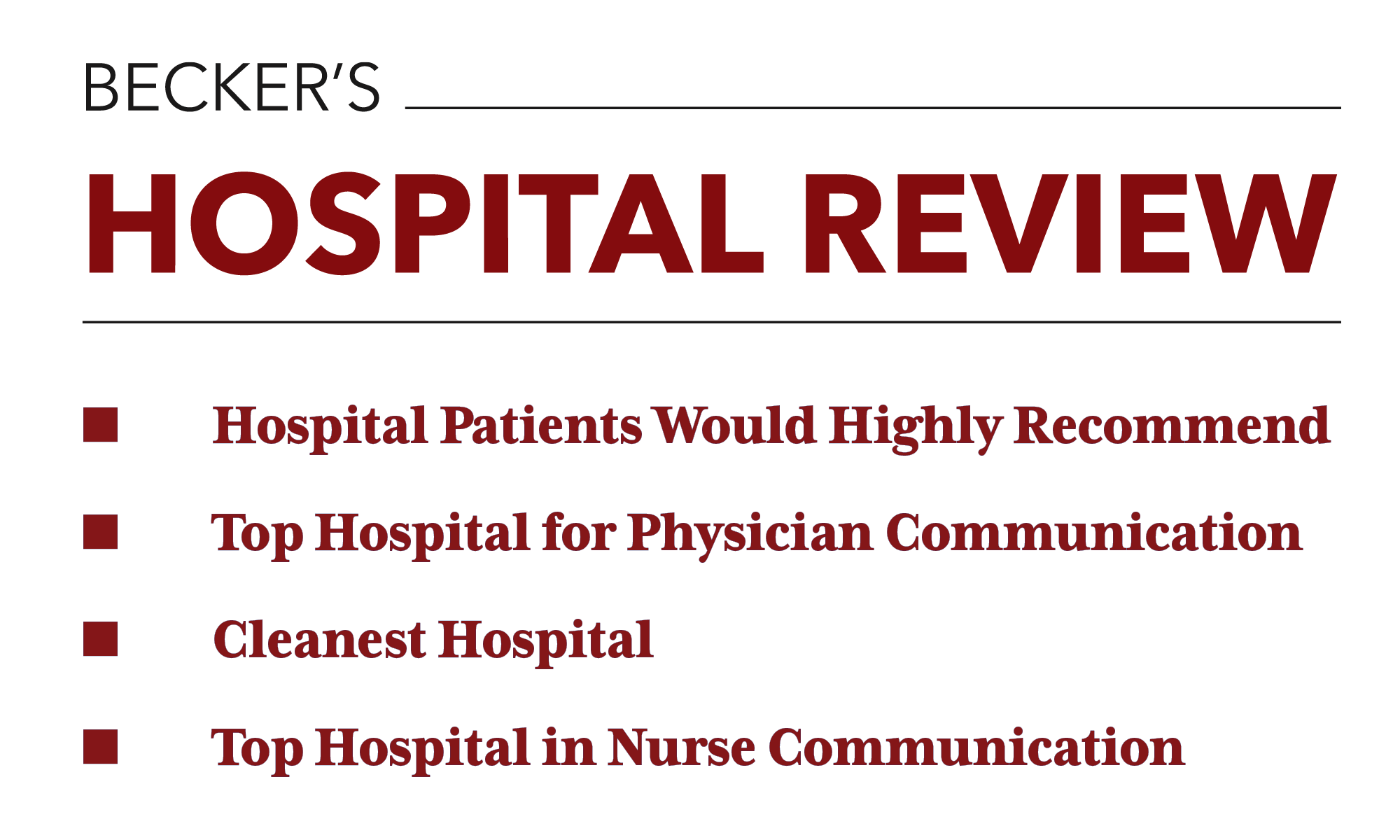 Becker's Hospital Review