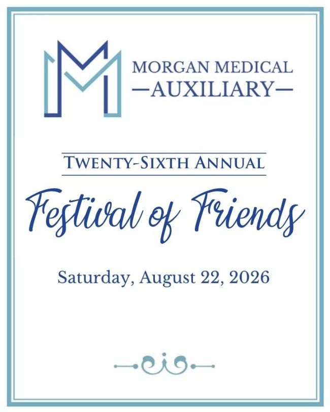 Morgan Medical Center Community Health Fair on September 19, 2026