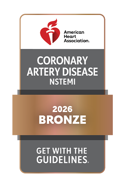 American Heart Association - Coronary Artery Disease - NSTEMI - 2026 Bronze - Get with the Guidelines