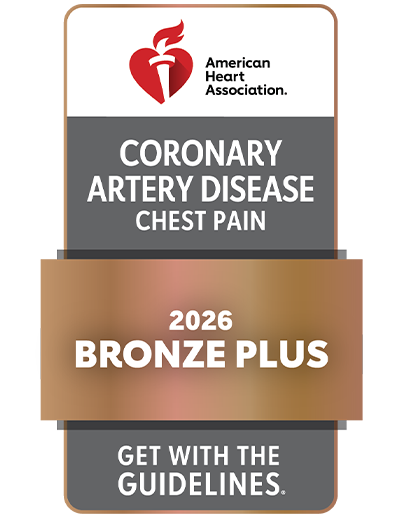 American Heart Association - Coronary Artery Disease - Chest Pain - 2026 Bronze Plus - Get with the Guidelines