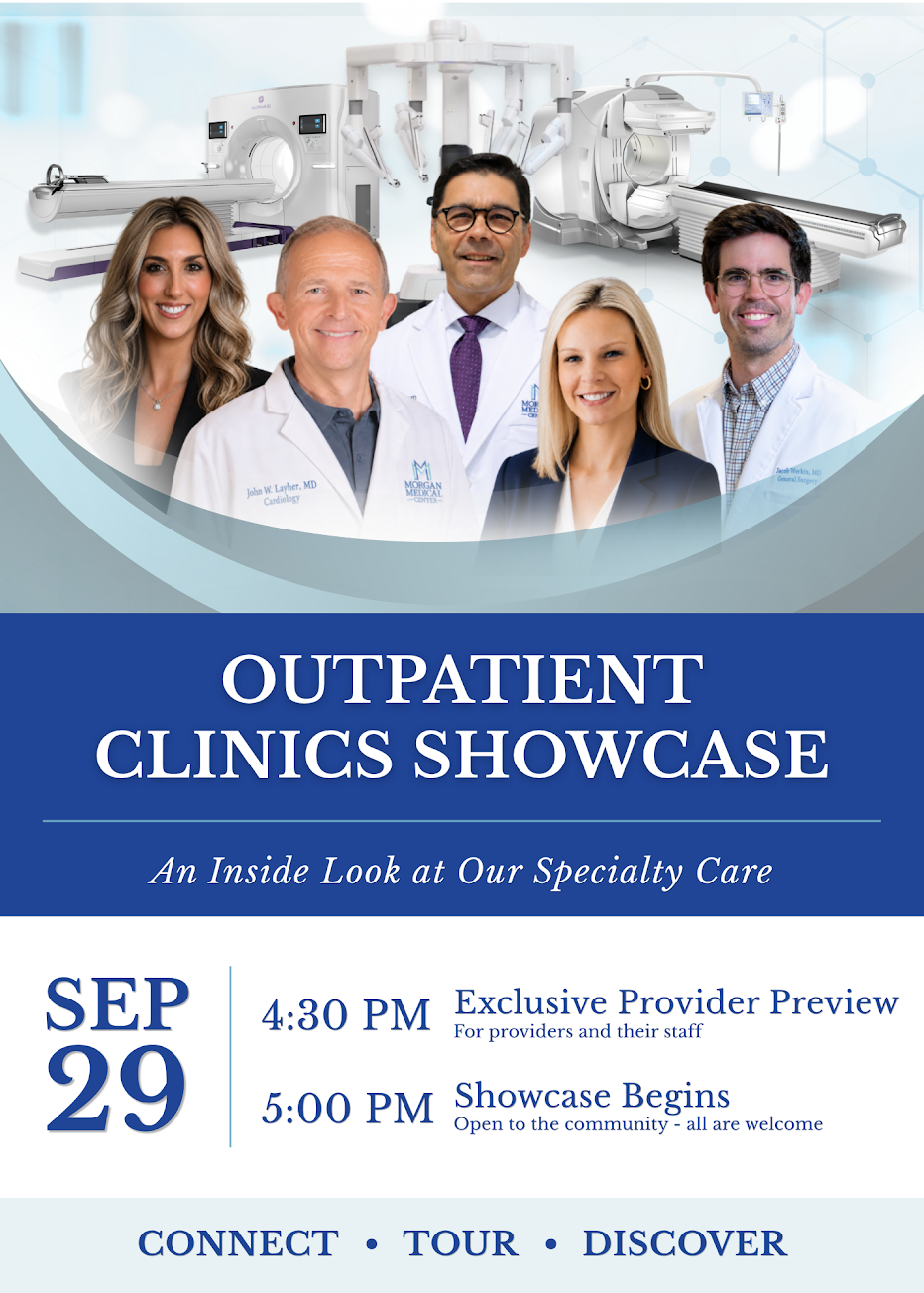 Morgan Medical Center Outpatient Clinics Showcase